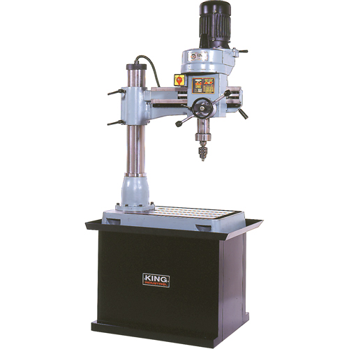Radial Drilling Machine, 1/2" Chuck, 5 Speed(s), 21-5/8" W X 19-5/8" L, #3 Morse Infinity Industrial Services Inc.