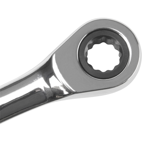 SAE Ratcheting Combination Wrench, 12 Point, 1/4", Chrome Finish Infinity Industrial Services Inc.