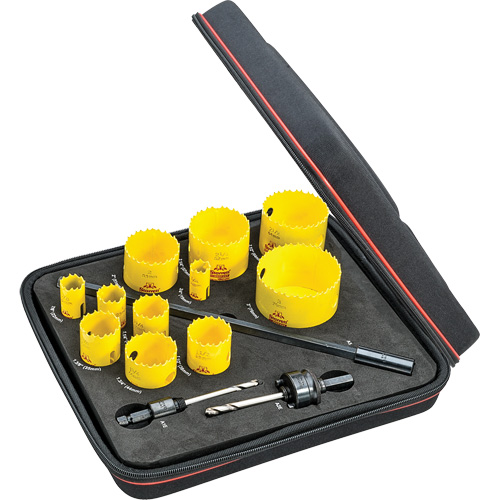 Industrial Hole Saw Kit, 14 Pieces Infinity Industrial Services Inc.