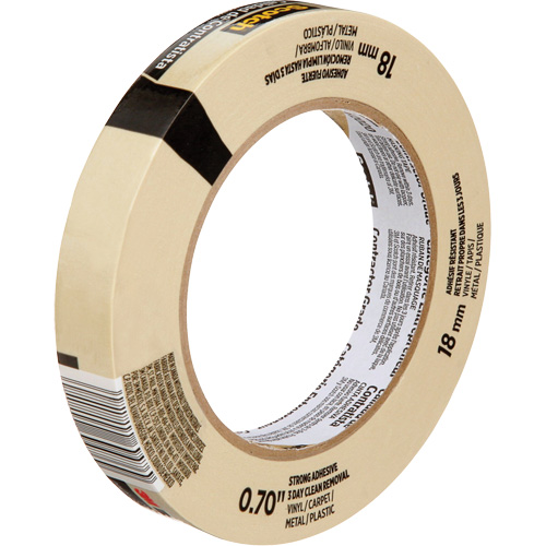 Ruban-cache Scotch pour entrepreneurs 2020, 18 mm (3/4") x 55 m (180'), Beige Infinity Industrial Services Inc.