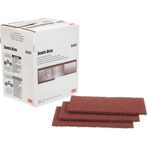 Scotch-Brite Extra-Duty Hand Pad, Aluminum Oxide, 9" x 6", Fine Grit Infinity Industrial Services Inc.