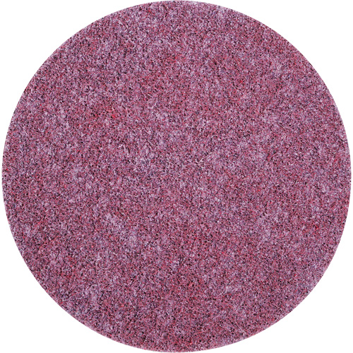 Disque de ponçage et de rectification l&eacute;ger Scotch-Brite Roloc, 3" dia., Grain Cors&eacute;, Oxyde d'aluminium Infinity Industrial Services Inc.