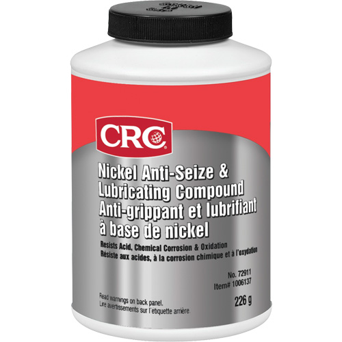 Nickel Anti-Seize Lubricating Compound, 226 g, 425°F (218°C) Max. Effective Temperature Infinity Industrial Services Inc.