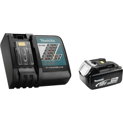 Ensemble batterie et chargeur rapide, 18 V, Lithium-ion Infinity Industrial Services Inc.