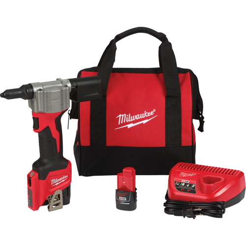 Ensemble outil &agrave; riveter M12 Infinity Industrial Services Inc.