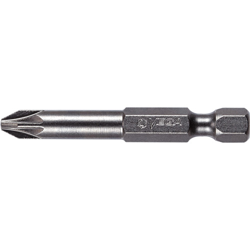 Power Bit, Pozidriv, #1 Tip, 1/4" Drive Size, 2" Length Infinity Industrial Services Inc.