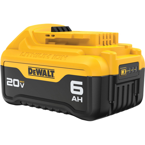 Bloc-piles Max XR Premium, Lithium-ion, 20 V, 6 Ah Infinity Industrial Services Inc.