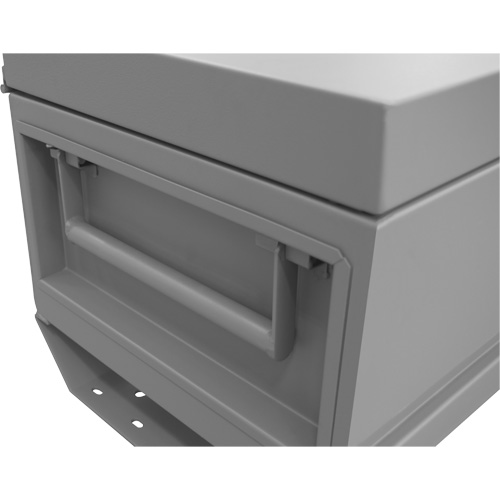 Boîte de rangement pour le chantier, 32" x 19" x 17-13/16", Acier, Gris Infinity Industrial Services Inc.