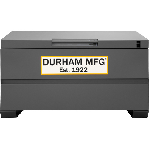 Boîte de rangement pour le chantier, 48" x 24" x 27-13/16", Acier, Gris Infinity Industrial Services Inc.