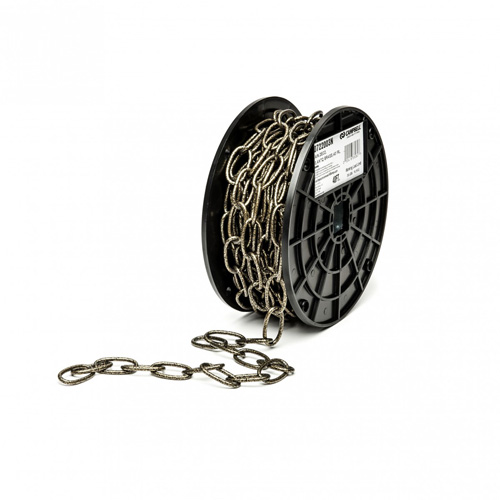 Decorator Chain, Carbon Steel, #10 x 40' (12.2 m) L, 35 lbs. (0.0175 tons) Load Capacity Infinity Industrial Services Inc.