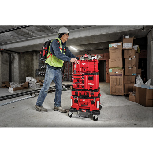 Packout Compact Tool Box, 10" x 16-1/5" x 13", Black/Red Infinity Industrial Services Inc.