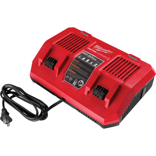 M18 Dual Bay Simultaneous Rapid Charger, 18 V, Lithium-Ion Infinity Industrial Services Inc.
