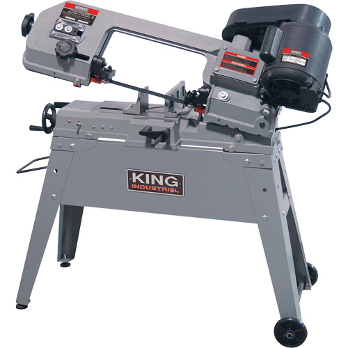 Metal Cutting Band Saw, Horizontal/Vertical, 5" Round and 4-1/2" x 6" Rectangular Cutting Capacity Infinity Industrial Services Inc.