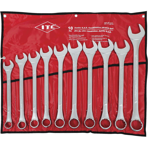 ICWJ-10S Jumbo Wrench Set, Combination, 10 Pieces, Imperial Infinity Industrial Services Inc.