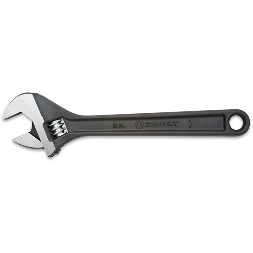 Adjustable Wrench - Boxed, 12" L, 1-1/2"/39 mm Max Width, Black Oxide Infinity Industrial Services Inc.