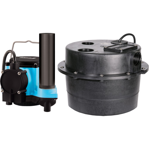 Drainosaur&reg; Sump Pump, 29 GPM, 115 V, 9 A, 1/3 HP Infinity Industrial Services Inc.