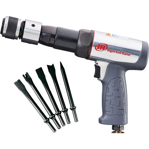 Ensemble de marteau pneumatique, 23,8 pi³/min, 1/4" NPTF, 2530 coups/min, 3/4" x 3-1/2" (19 mm x 89 mm) Infinity Industrial Services Inc.
