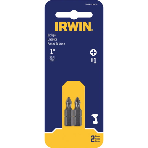 Insert Bits, Phillips, #1, 1/4" Drive Infinity Industrial Services Inc.