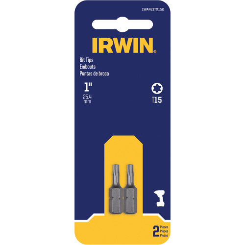Insert Bits, Torx, T-15, 1/4" Drive Infinity Industrial Services Inc.