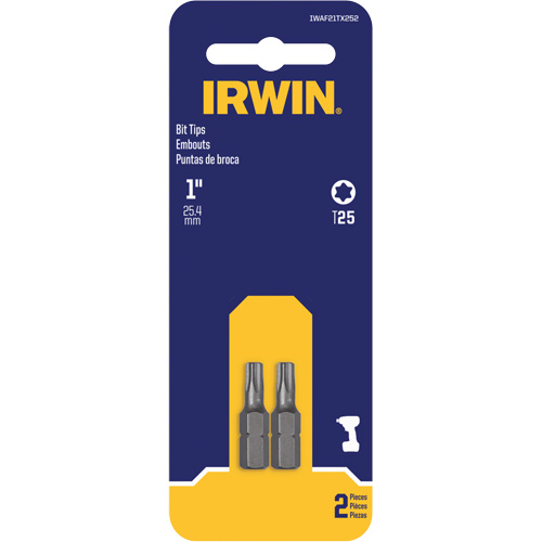 Embouts de tournevis &agrave; ins&eacute;rer, Torx, T-25, Prise 1/4" Infinity Industrial Services Inc.