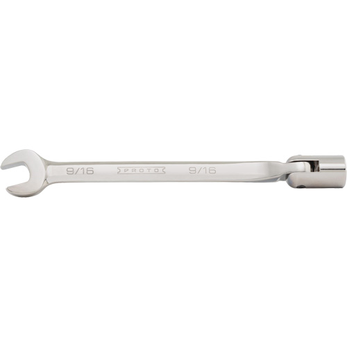 Combination Flex-Head Wrench, 12 Point, 3/8", Satin Finish Infinity Industrial Services Inc.