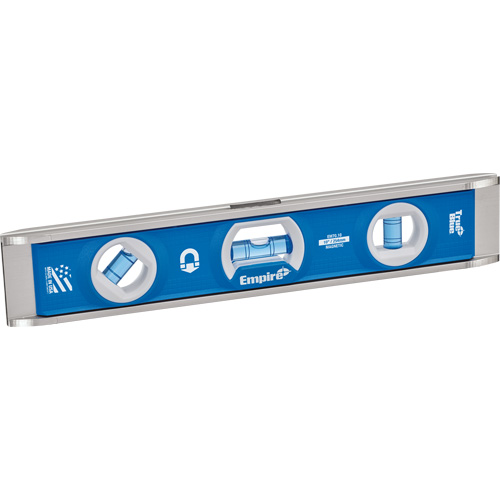 Torpedo Level, 10" L, Aluminum, 1 Vials, Magnetic Infinity Industrial Services Inc.