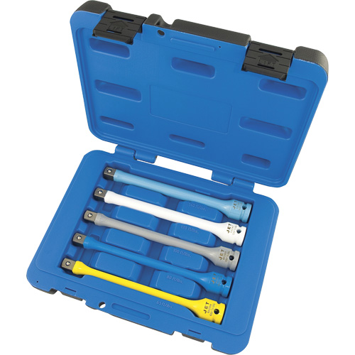 JTLE-5S Torque Limiting Impact Extension Set, 1/2" Drive, 65 ft-lbs./80 ft-lbs./100 ft-lbs./120 ft-lbs./140 ft-lbs. Torque, Multiple Infinity Industrial Services Inc.