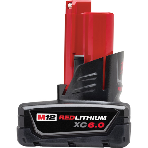 Bloc-piles M12 Redlithium XC 6.0, Lithium-ion, 12 V, 6 Ah Infinity Industrial Services Inc.