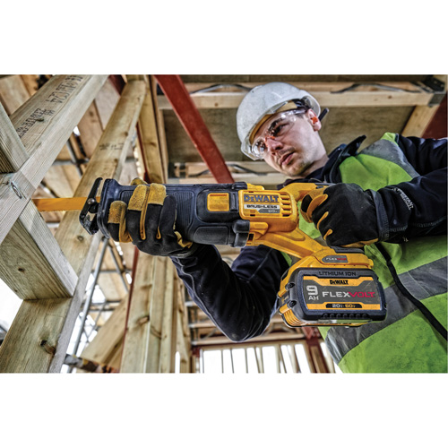 FlexVolt&reg; Max Brushless Reciprocating Saw Kit, 60 V, Lithium-Ion Battery, 0-3000 SPM Infinity Industrial Services Inc.