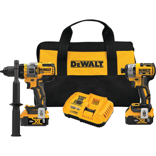 Ensemble de perceuse-visseuse &agrave; percussion sans balais et sans fil Max* avec Flexvolt Advantage et visseuse &agrave; chocs XR, Lithium-ion, 20 V Infinity Industrial Services Inc.