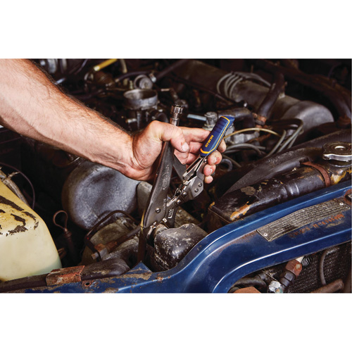 Pince-&eacute;tau Vise-Grip Fast Release 10CR, Longueur 10", M&acirc;choire courb&eacute;e Infinity Industrial Services Inc.