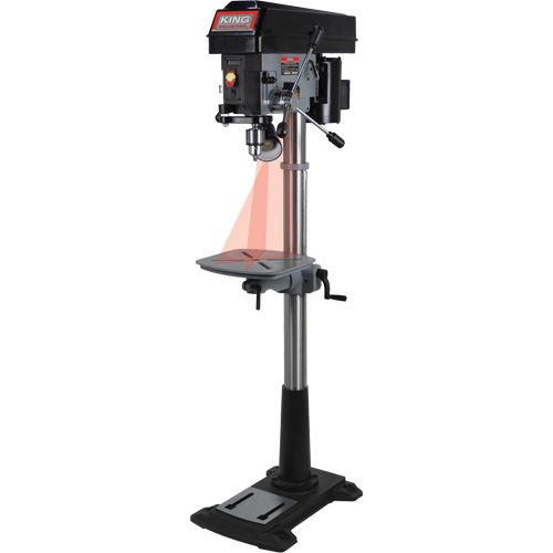 Variable Speed Drill Press, 15", 5/8" Chuck, 3300 RPM Infinity Industrial Services Inc.