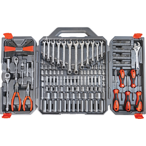 Jeu d'outils m&eacute;triques/SAE de qualit&eacute; professionel &agrave; 6 pans et &agrave; prise 3/8" Infinity Industrial Services Inc.