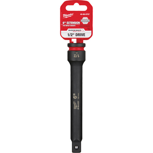 Shockwave Impact Duty Socket Extension, Impact, 1/2" Drive, 6" L Infinity Industrial Services Inc.