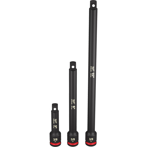 Jeu de rallonges pour douilles Shockwave Impact-Duty, Chocs, Prise 3/8", 3"/6"/10" lo Infinity Industrial Services Inc.