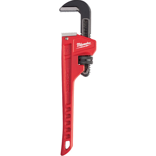 Cl&eacute; &agrave; tuyau, Cap des m&acirc;choires 1-1/2", Longueur 10", Fini Rev&ecirc;tement en poudre, Prise Ergonomique Infinity Industrial Services Inc.