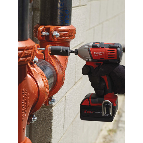 Shockwave Impact Socket Adapter, 1/4" Drive Size, 1/2" Male Size, Ball, 2" L Infinity Industrial Services Inc.