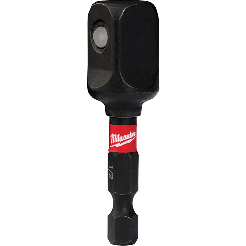 Adaptateur de douille &agrave; chocs Shockwave, 1/4" Prise, Dimension m&acirc;le 1/2", Sph&eacute;rique, 2" lo Infinity Industrial Services Inc.