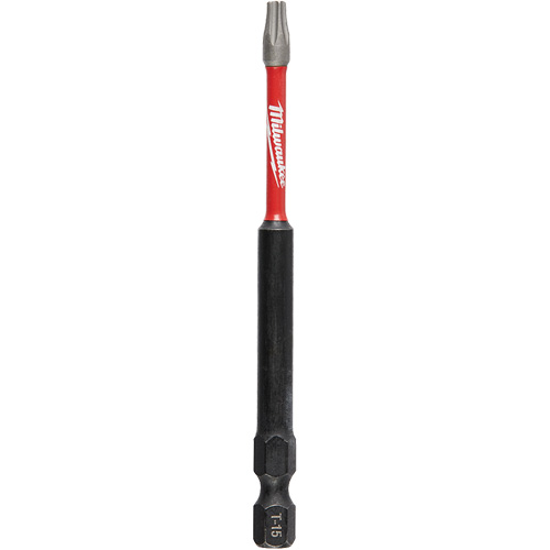 Shockwave Impact Duty Screwdriver Bit, Torx, T-15 Tip, 1/4" Drive Size, 3-1/2" Length Infinity Industrial Services Inc.