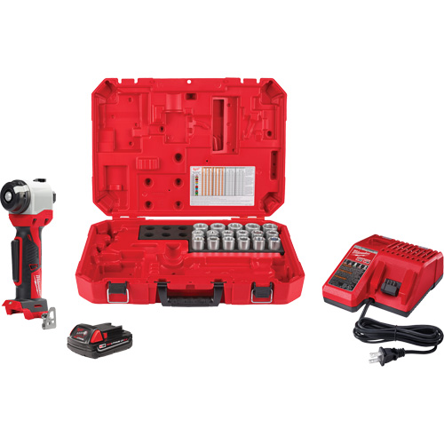 Trousse de pince &agrave; d&eacute;nuder M18 avec 17 bagues en cuivre THHN/XHHW Infinity Industrial Services Inc.