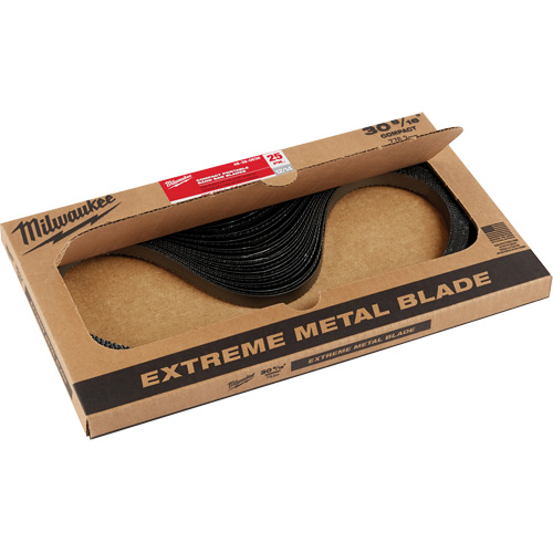 Extreme Metal Band Saw Blades, High Speed Steel, 30-9/16" L x 1/2" W x 0.02" Thick, 8/10 TPI Infinity Industrial Services Inc.