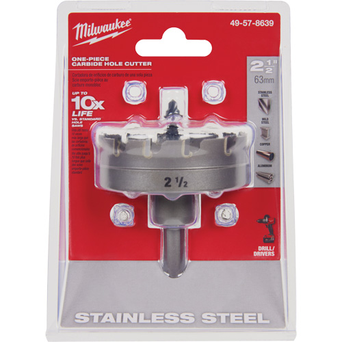 Scies-cloches au carbure monobloc, 2-1/2", Profondeur de la coupe de 3/16" Infinity Industrial Services Inc.