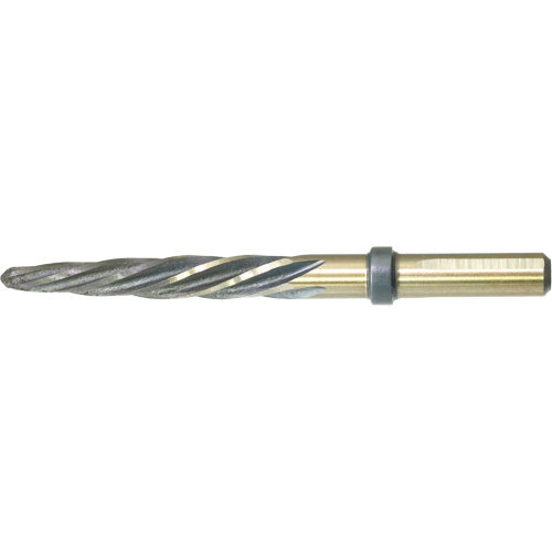 Drillco&reg; Nitro Construction Reamer, 11/16", Spiral Flute, High Speed Steel, Straight Shank Infinity Industrial Services Inc.