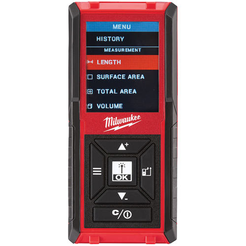Laser Distance Meter, 0' - 330' (0 m - 100.6 m) Range, Digital (Electronic) Infinity Industrial Services Inc.