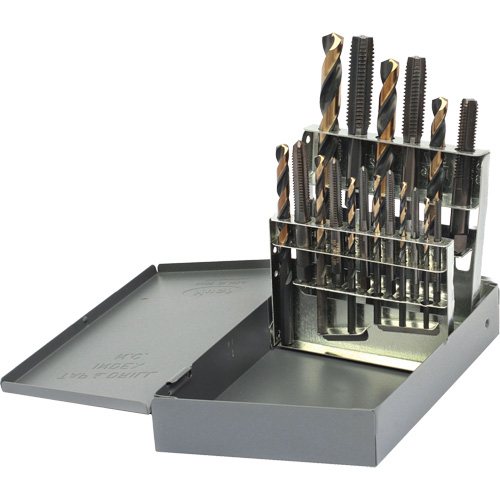 Drillco&reg; Tap & Drill Set, 18 Pieces Infinity Industrial Services Inc.