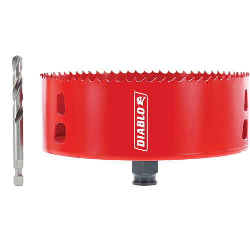 Recessed Lighting Hole Saw, 5-3/8", 1-7/10" Depth of Cut Infinity Industrial Services Inc.