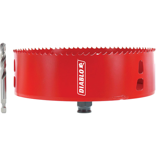 Scie-cloche pour luminaires encastr&eacute;s, 6-3/8", Profondeur de la coupe 1-7/10" Infinity Industrial Services Inc.