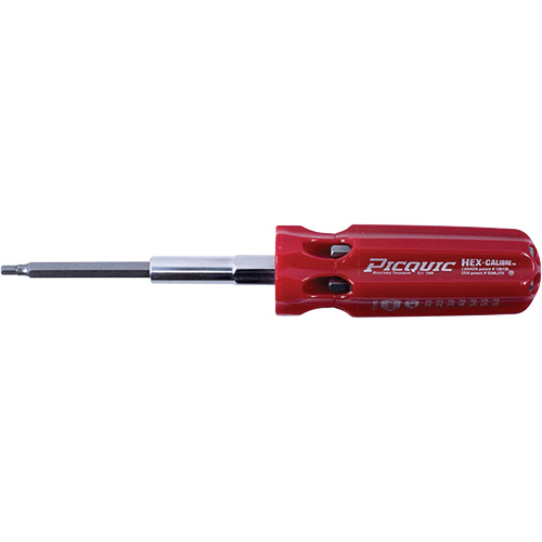 Hex-Calibre Metric Multi-Bit Screwdriver, Plastic Handle Infinity Industrial Services Inc.