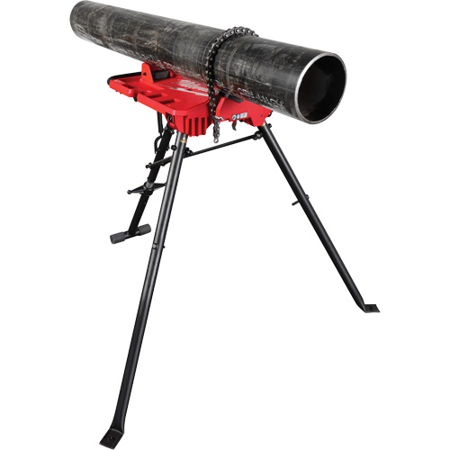 Tr&eacute;pied de nivellement de 6" avec &eacute;tau &agrave; chaîne Infinity Industrial Services Inc.