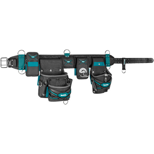 TH3 Ultimate Heavyweight Tool Belt Set, Polyester, Blue/Grey Infinity Industrial Services Inc.